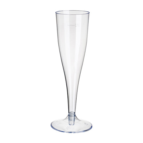 Stiel-Gläser für Sekt, PS 0,1 l Ø 5 cm · 17,5 cm glasklar