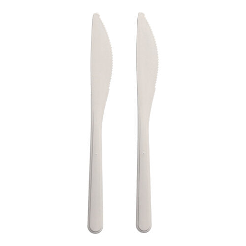"Circulware" Mehrweg-Messer PP-MF 18,5 cm weiss extra stabil