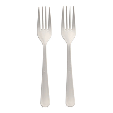 "Circulware by Haval" Mehrweg-Gabeln PP-MF 19 cm weiss "Gaia" extra stabil, in Spenderbox