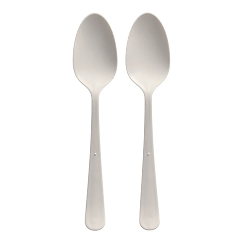 "Circulware" Mehrweg-Löffel PP-MF 19 cm weiss "Gaia" extra stabil, in Spenderbox