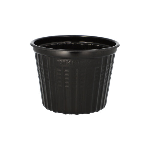 Mehrweg-Snack- und Suppenbecher PP 500 ml Ø 11,5 cm · 8,5 cm schwarz
