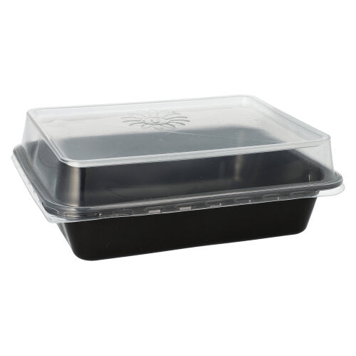 Deckel für Menüschalen PP 2 cm x 23,4 cm x 18,7 cm transparent