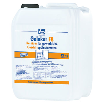 kg "Dr. Becher" Galakor F8 Reiniger 9,2 l für gewerbliche Geschirrspülautomaten